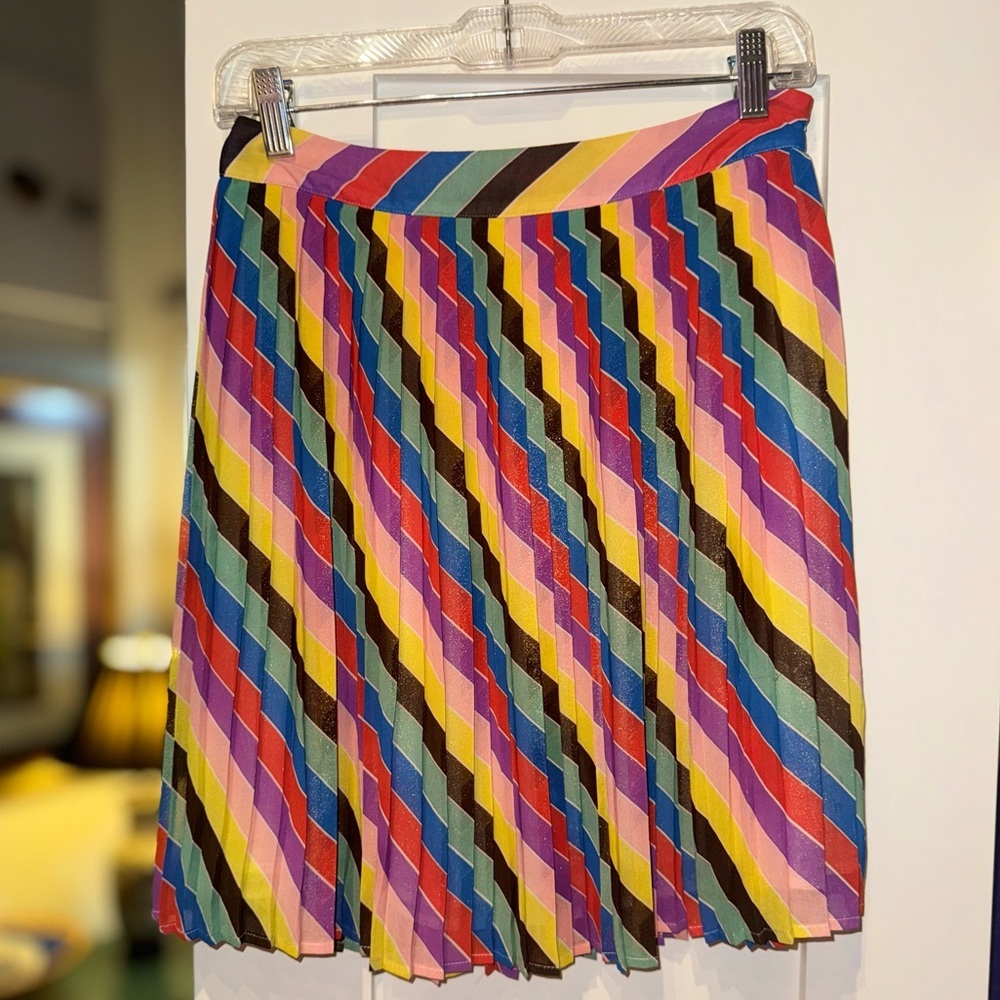 Guess Rainbow Pleated Skirt - Picture 2 of 5